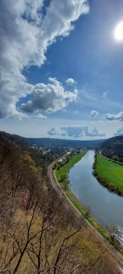 Froschkoenig Mit Teichblick Apartamento Trendelburg Exterior foto