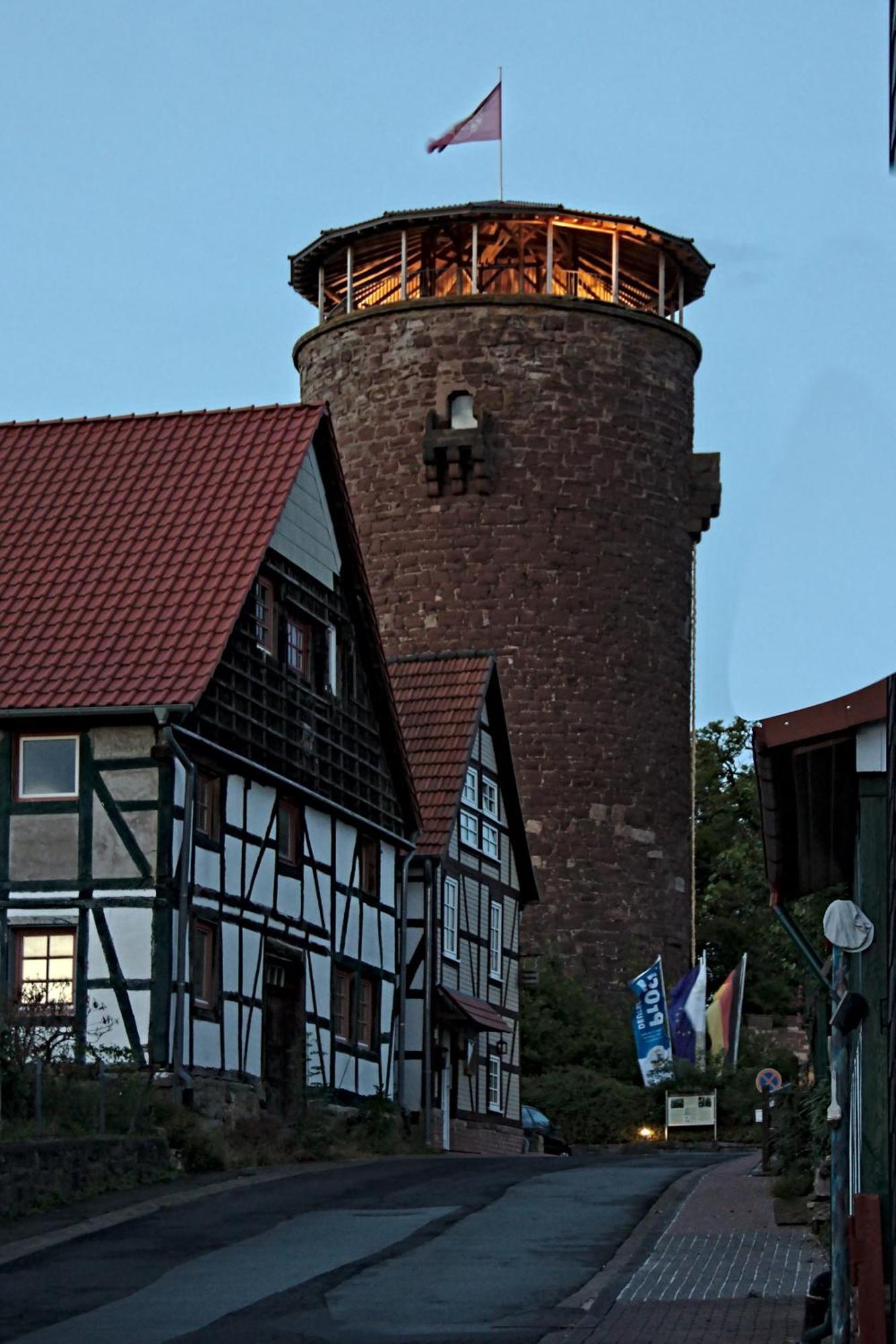 Froschkoenig Mit Teichblick Apartamento Trendelburg Exterior foto